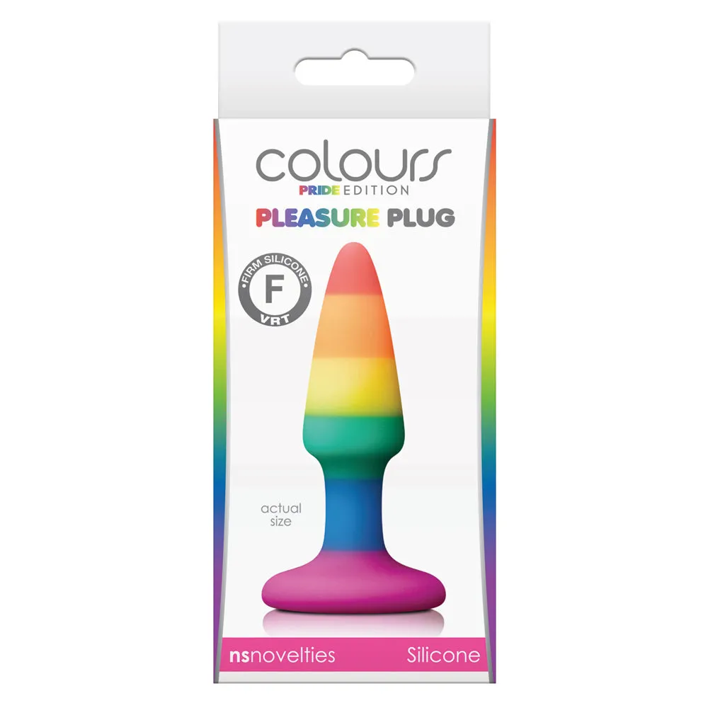 Colours Pride Edition Silicone Pleasure Anal Plug - Mini