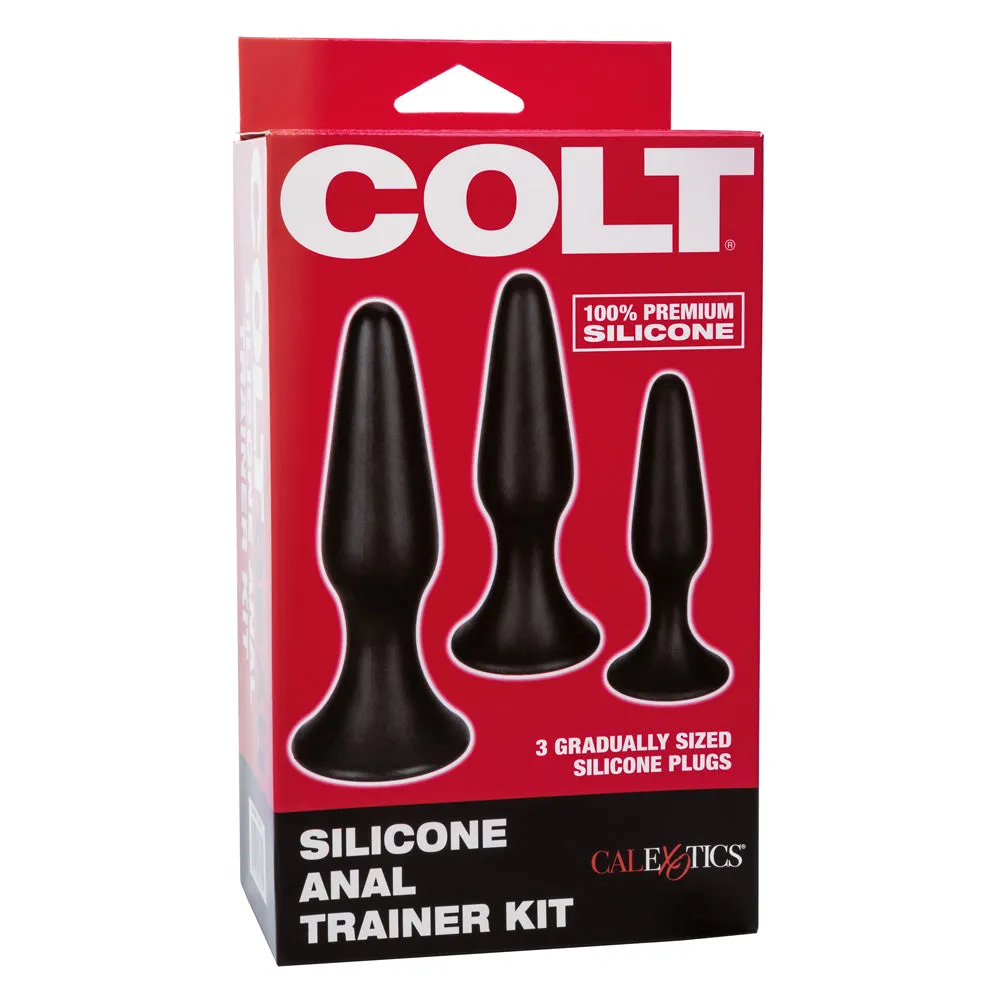 Colt Silicone Anal Plugs Trainer Kit