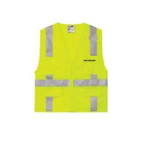 CornerStone® ANSI 107 Class 2 Mesh Six-Pocket Zippered Vest