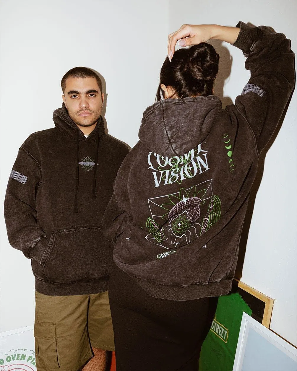 Cosmic Vision Washed Hoodie