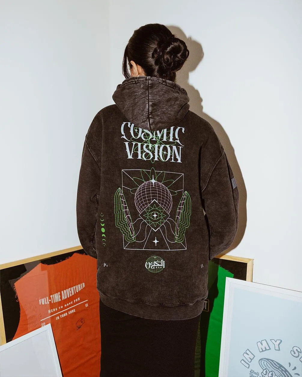 Cosmic Vision Washed Hoodie