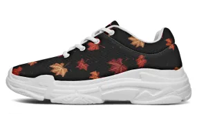 Cozy Autumn Chunky Sneakers - Light Breathable and Comfortable Sports Shoes with Platform Soles