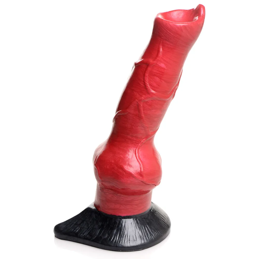 Creature Cocks Hell Hound Silicone Knotted Dildo