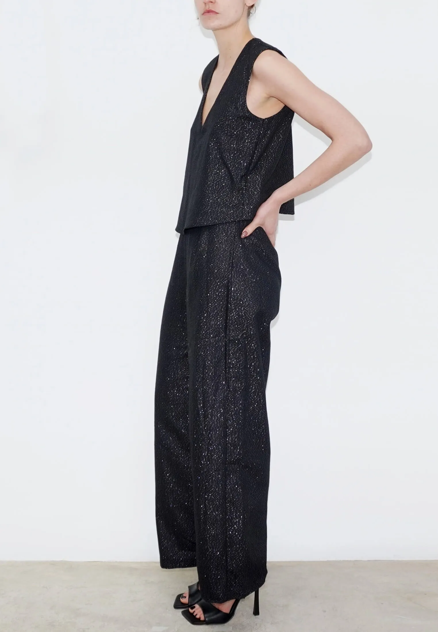 CRUSH JUMPSUIT BLACK