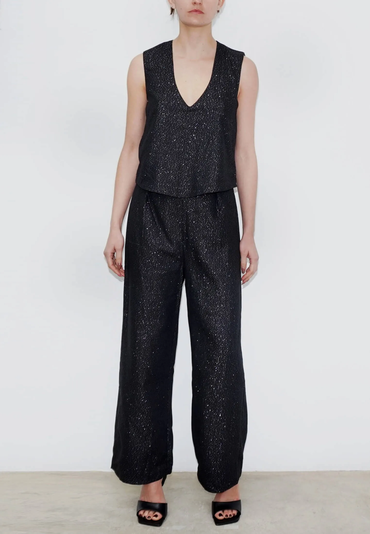 CRUSH JUMPSUIT BLACK