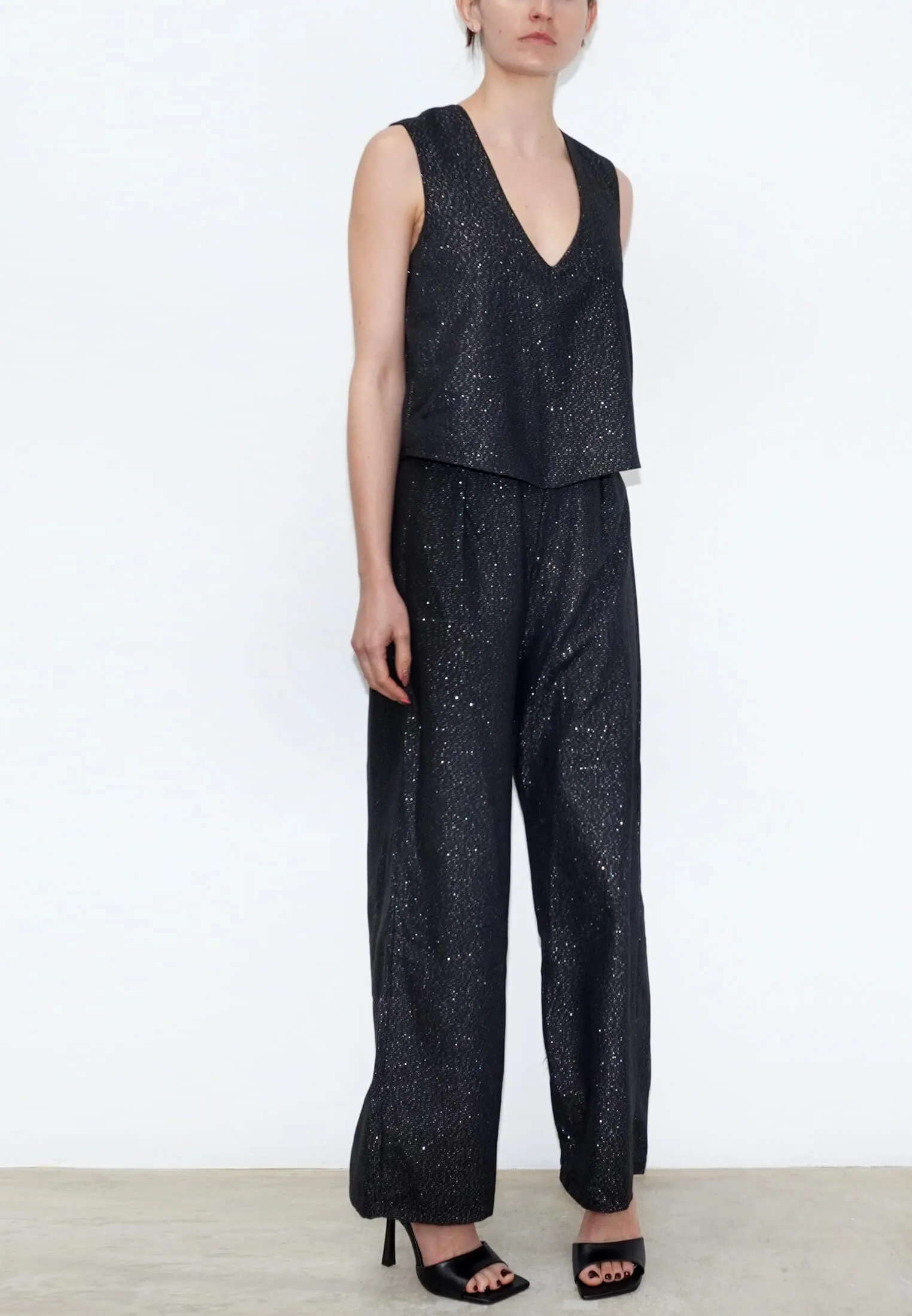 CRUSH JUMPSUIT BLACK