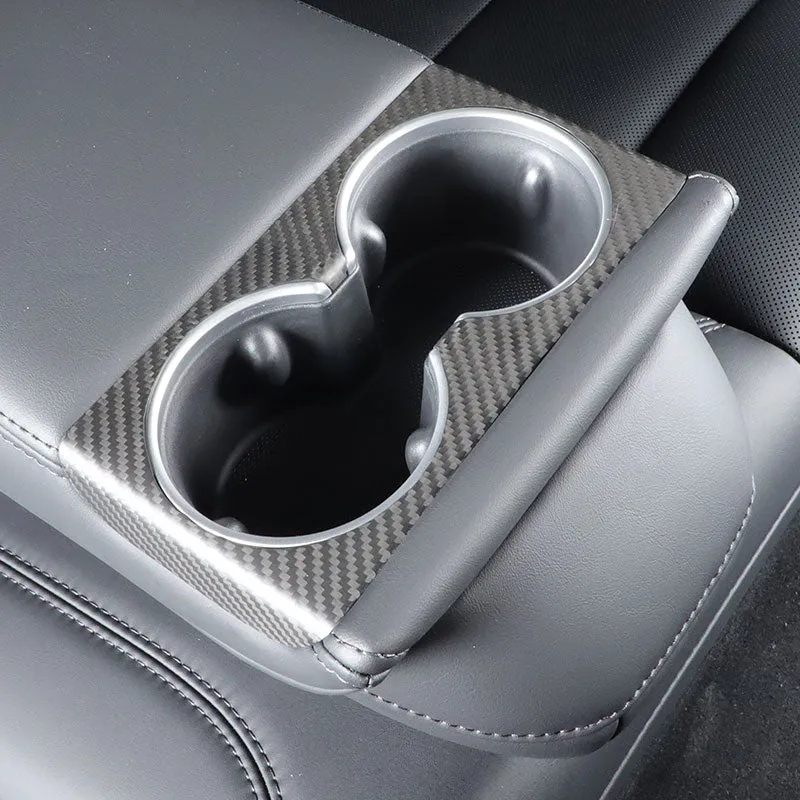 Dry Carbon Fibre Beverage Holder for Tesla Model 3 Highland