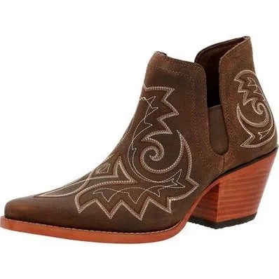 Durango Coffee Brown Ladies' Shortie Boot