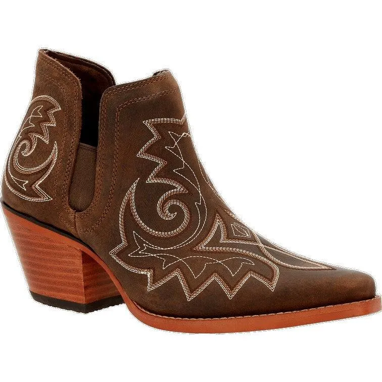 Durango Crush Women’s Coffee Brown Western Fashion Bootie DRD0399