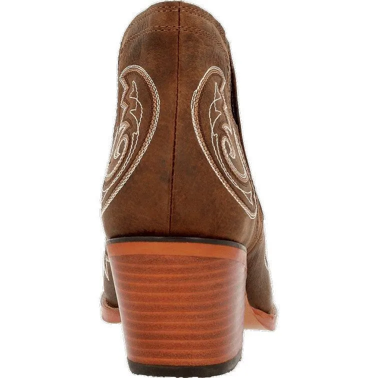 Durango Crush Women’s Coffee Brown Western Fashion Bootie DRD0399