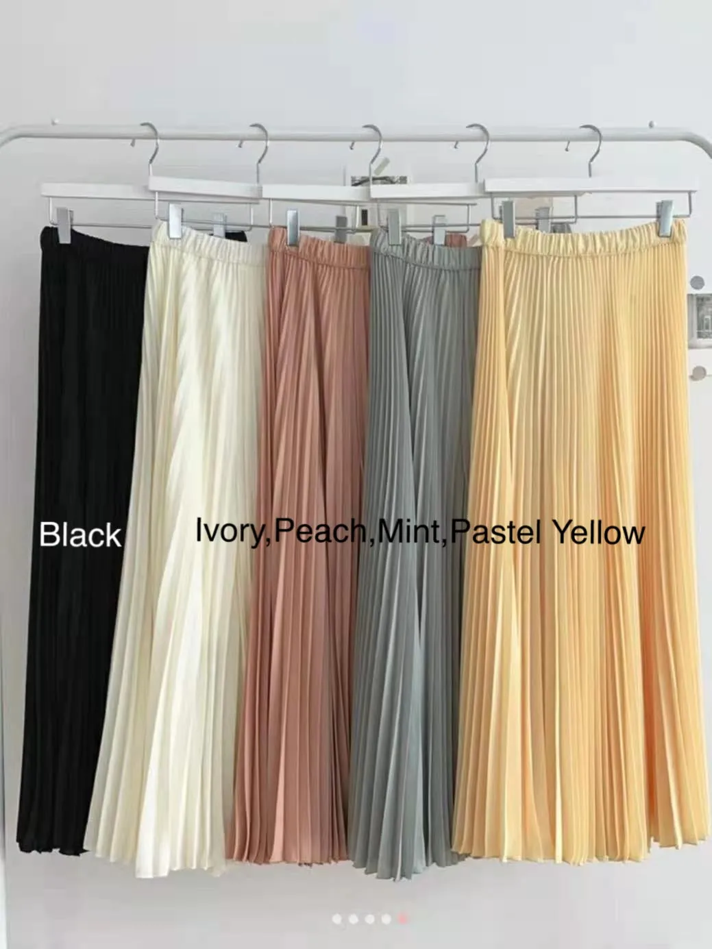 Elyse Pleat Wide Leg Pants_ 10 Colors