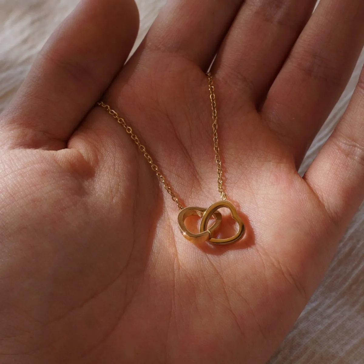 Engraved 18k Heart Necklace   Rose Box