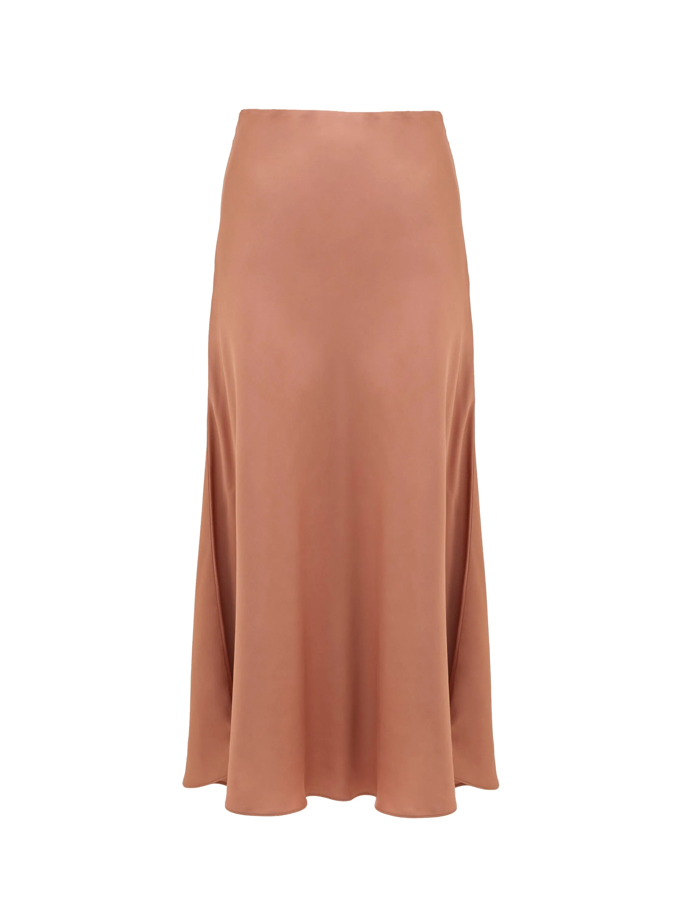 Ennis Eco Satin Midaxi Slip Skirt