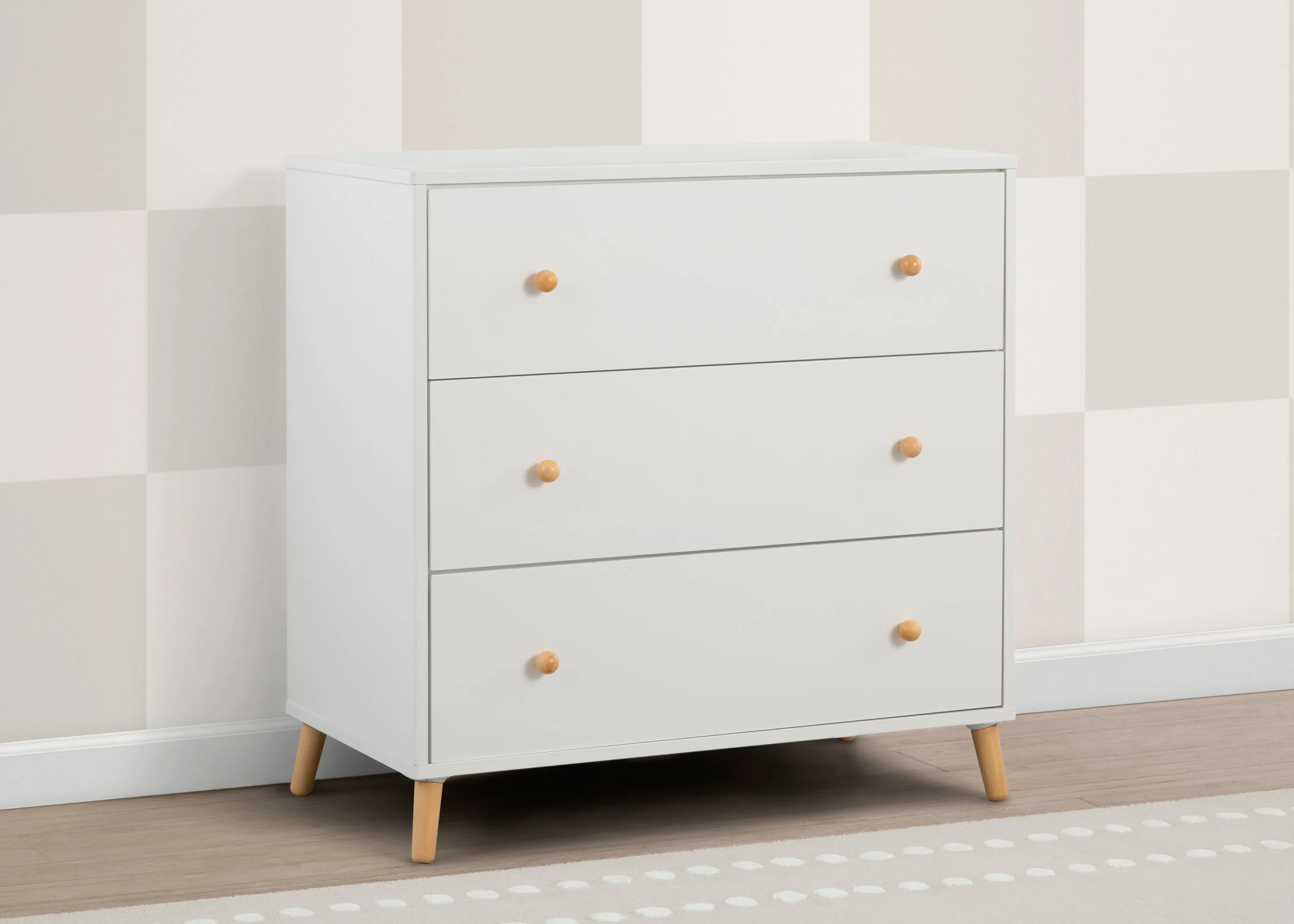 Essex 3 Drawer Dresser with Interlocking Drawers