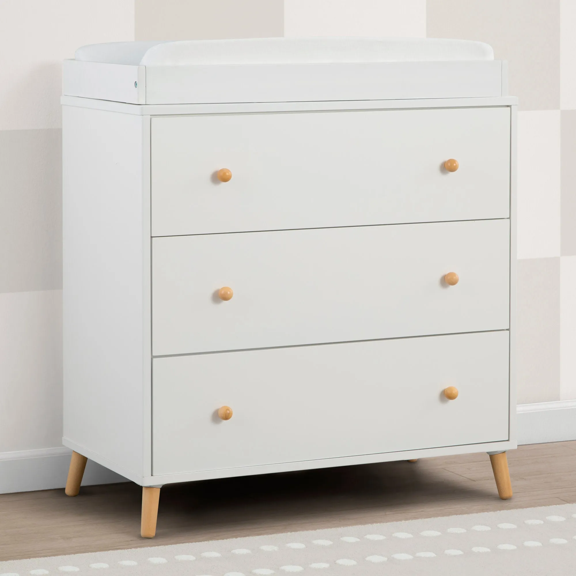 Essex 3 Drawer Dresser with Interlocking Drawers