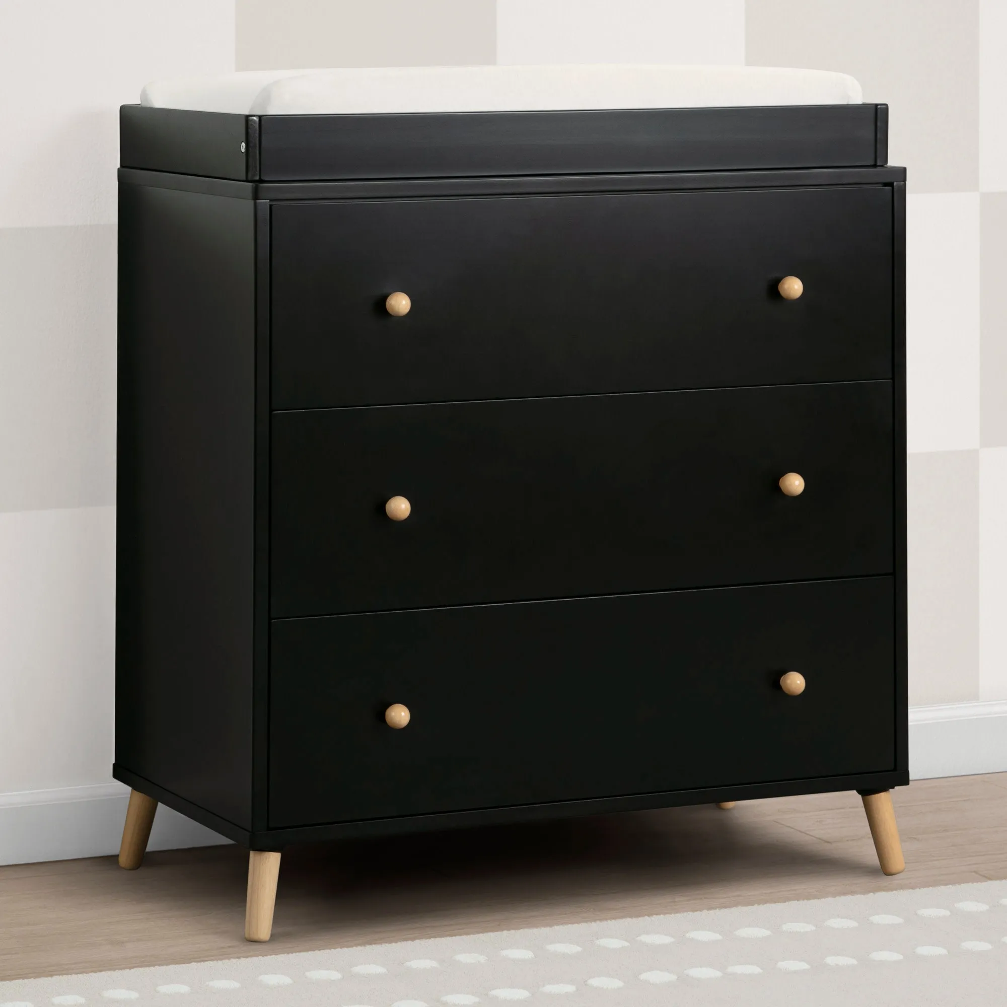 Essex 3 Drawer Dresser with Interlocking Drawers