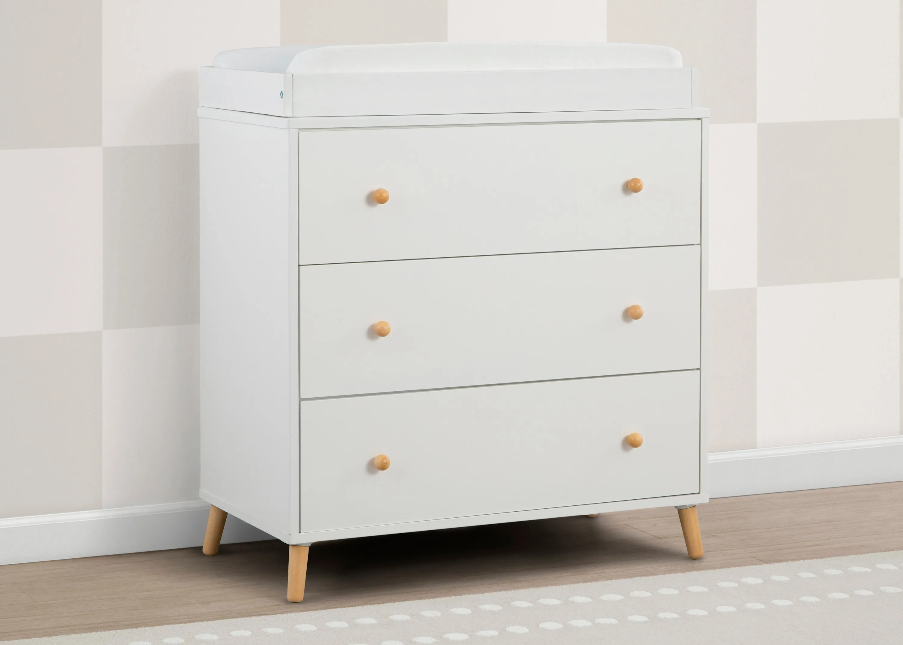 Essex 3 Drawer Dresser with Interlocking Drawers