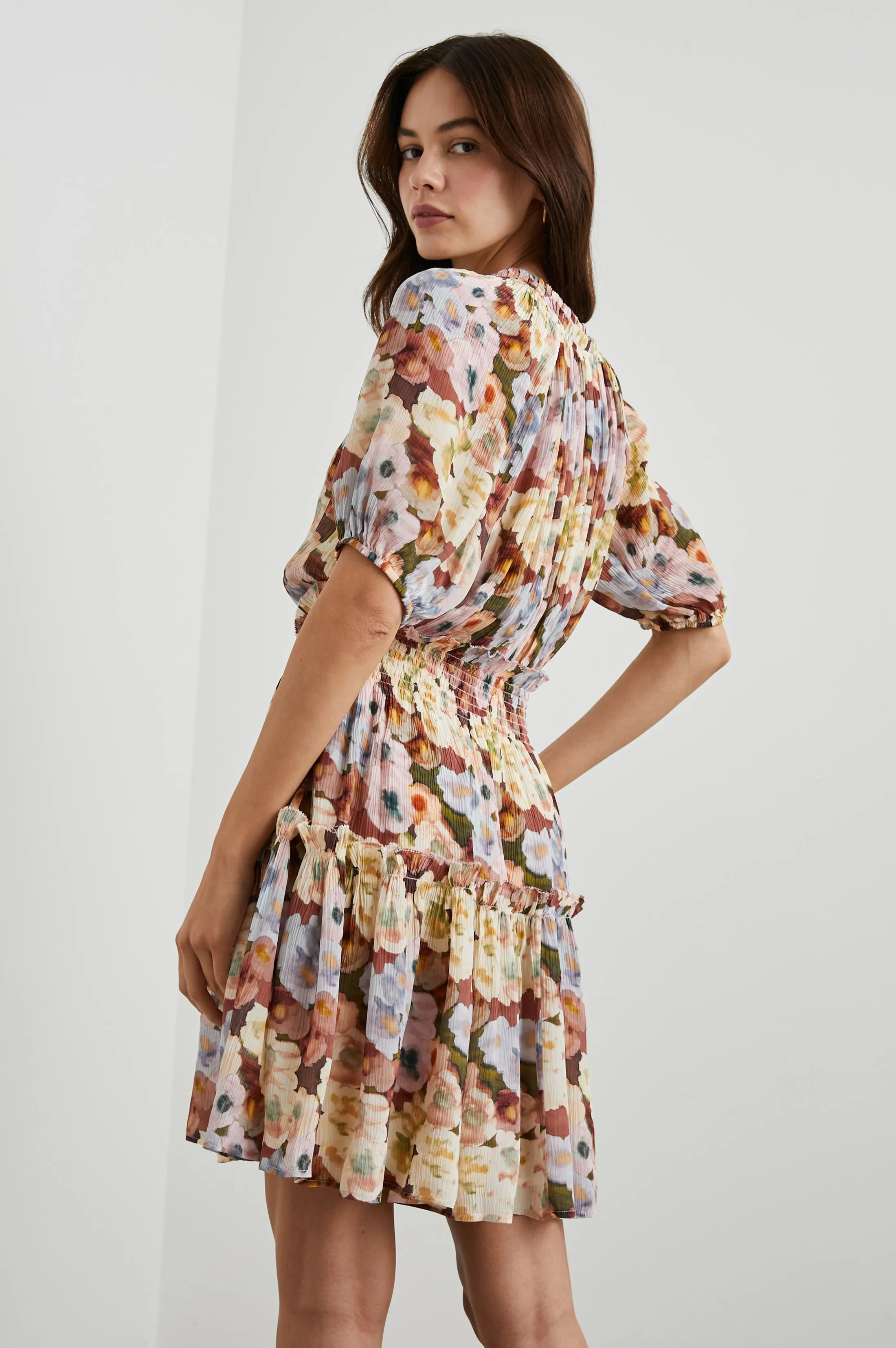 FIORELLA DRESS - PAINTED FLORAL