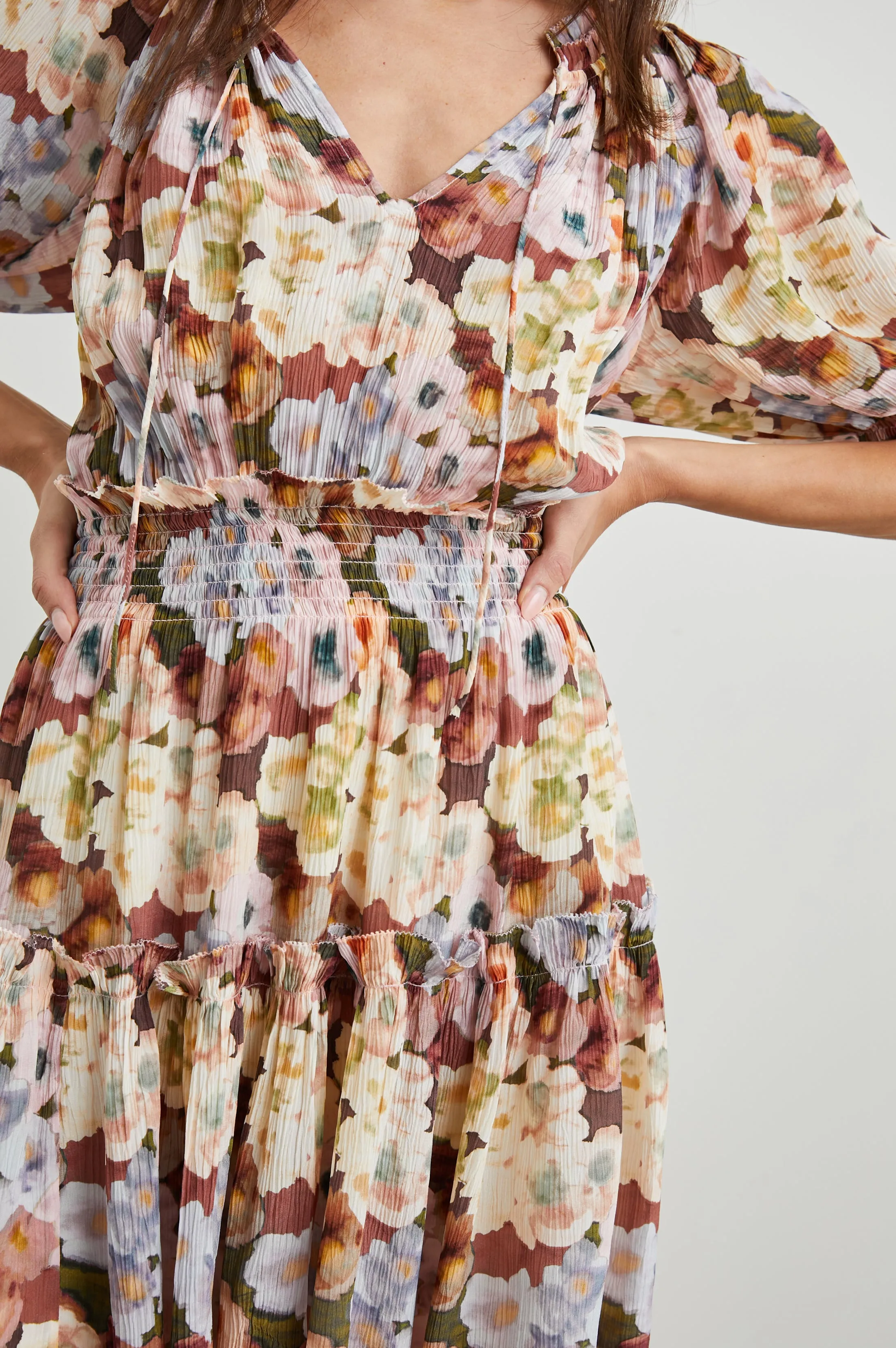 FIORELLA DRESS - PAINTED FLORAL