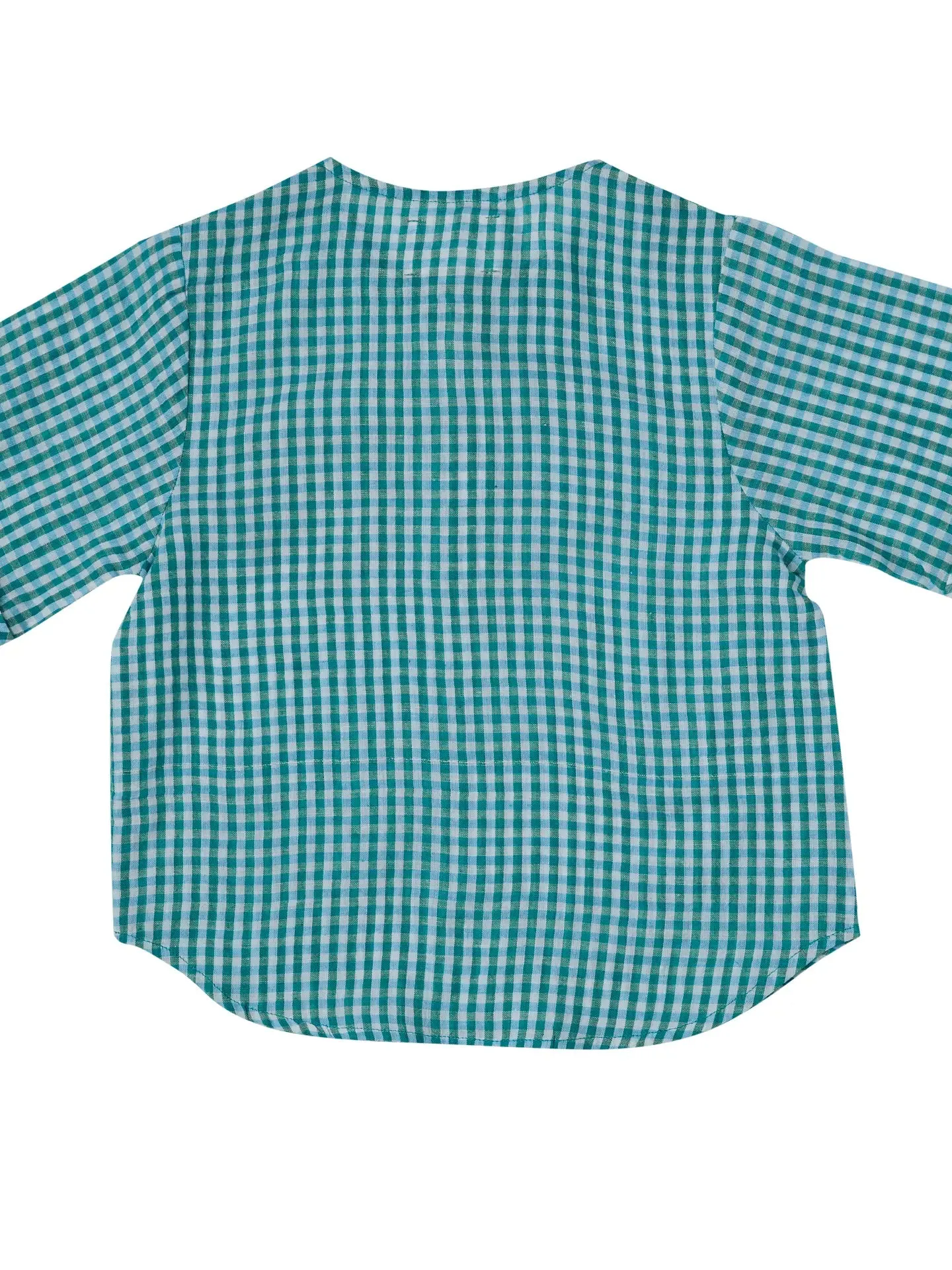 Georges Blue Vichy Checks Shirt