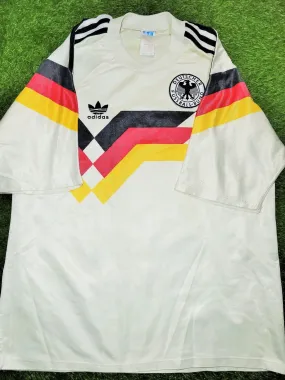 Germany Adidas 1988 1989 1990 WORLD CUP Home Jersey Shirt Deutschland Trikot M