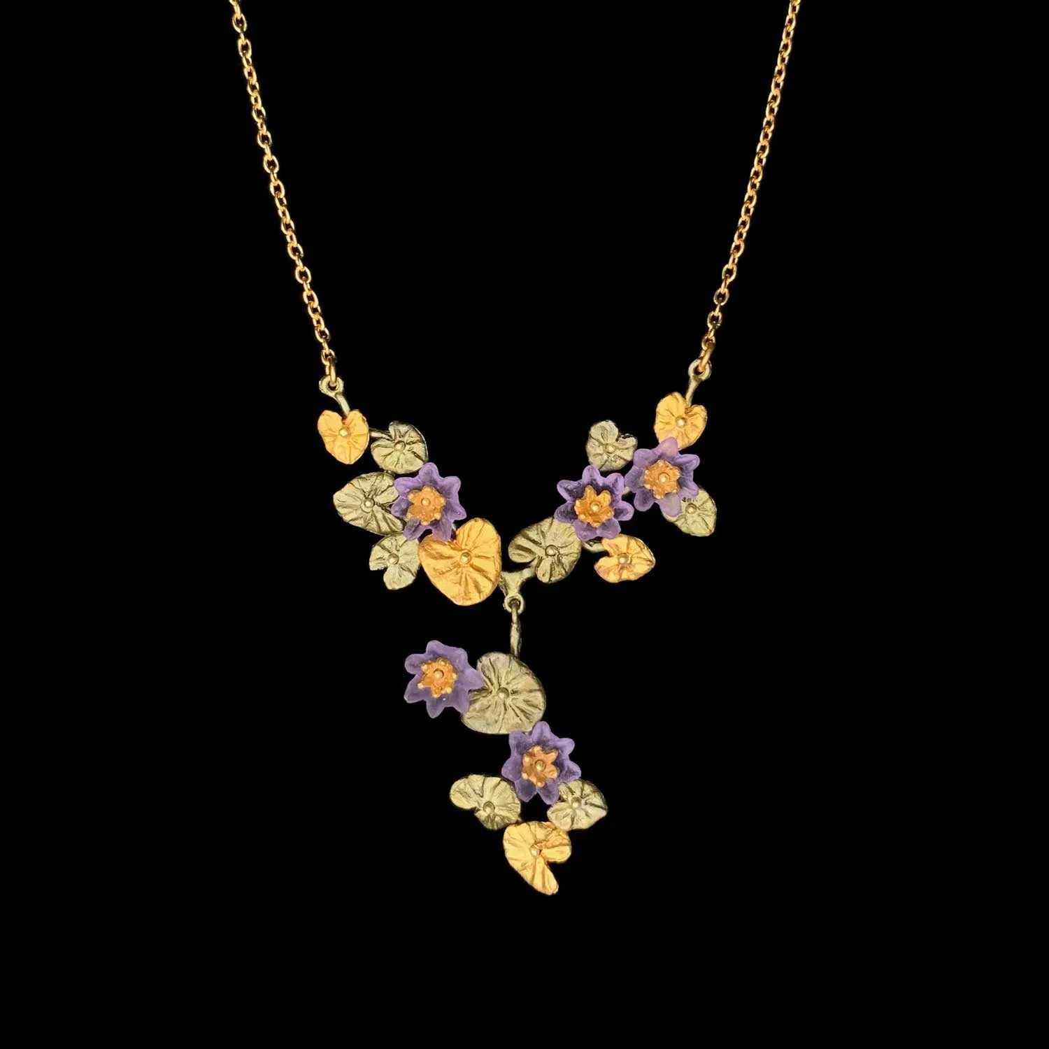 Giverny Water Lilies Necklace