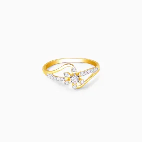 Gold Seasons Of Life Diamond Ring