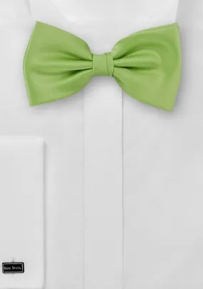 Green Apple Solid Bowtie