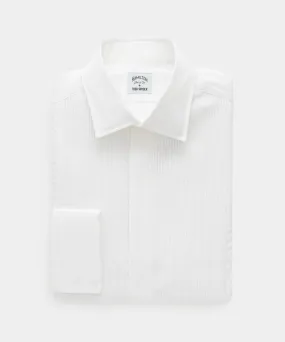 Hamilton   Todd Snyder Pleated Tuxedo Shirt in White