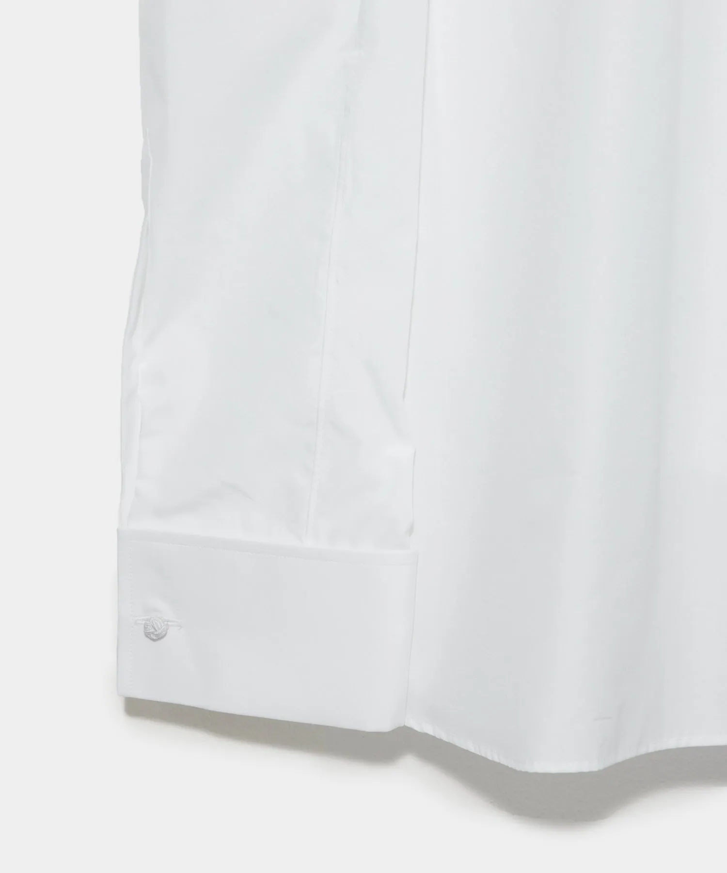 Hamilton   Todd Snyder Pleated Tuxedo Shirt in White