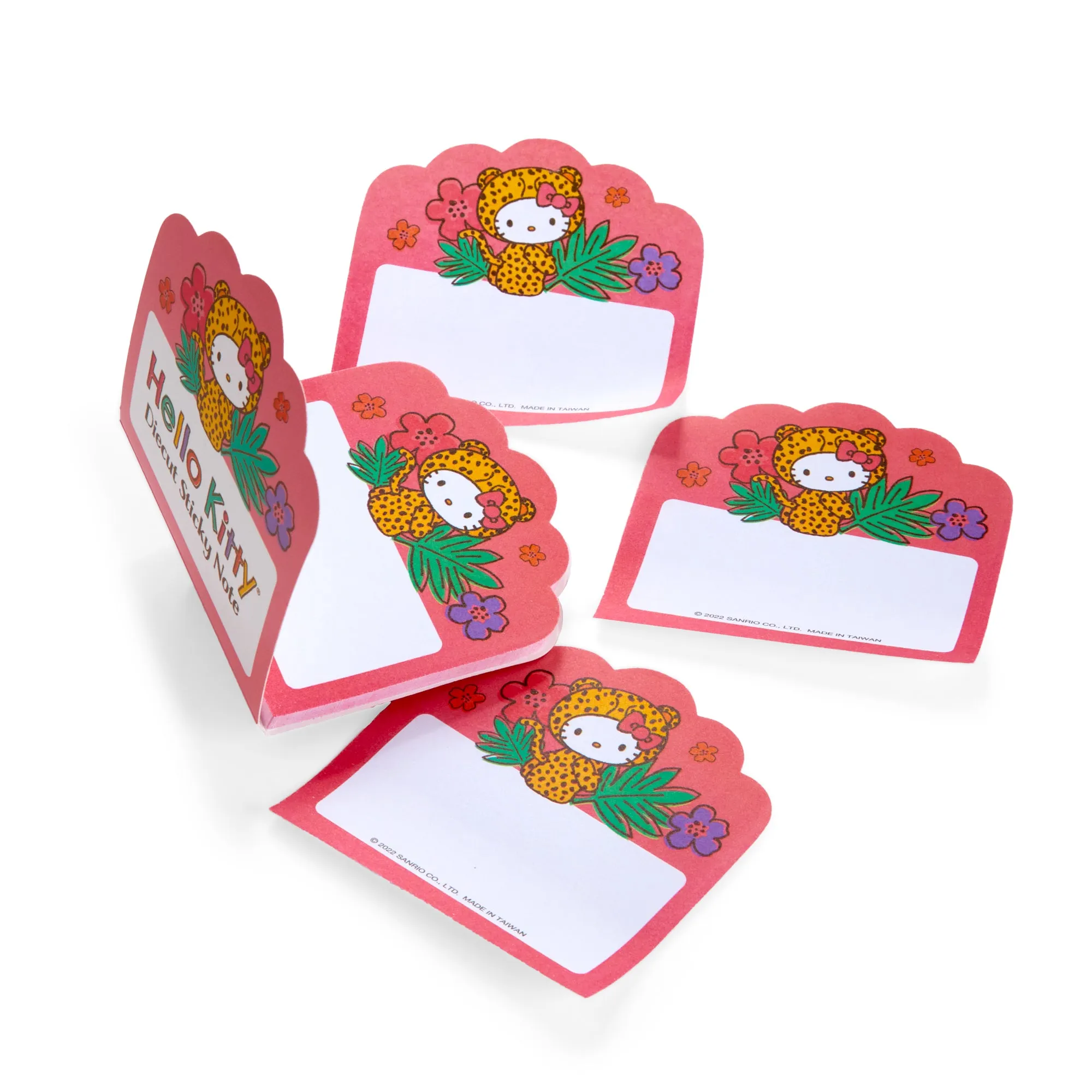 Hello Kitty Assorted Sticky Notes (Tropical Animal Series)