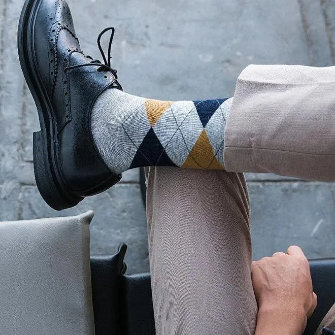 High Cotton Argyle Business Socks Set