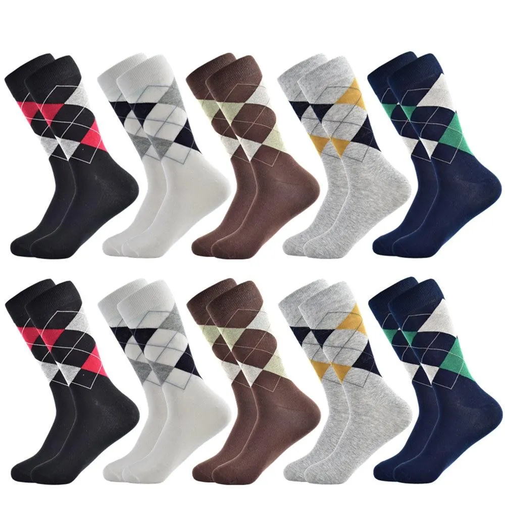 High Cotton Argyle Business Socks Set