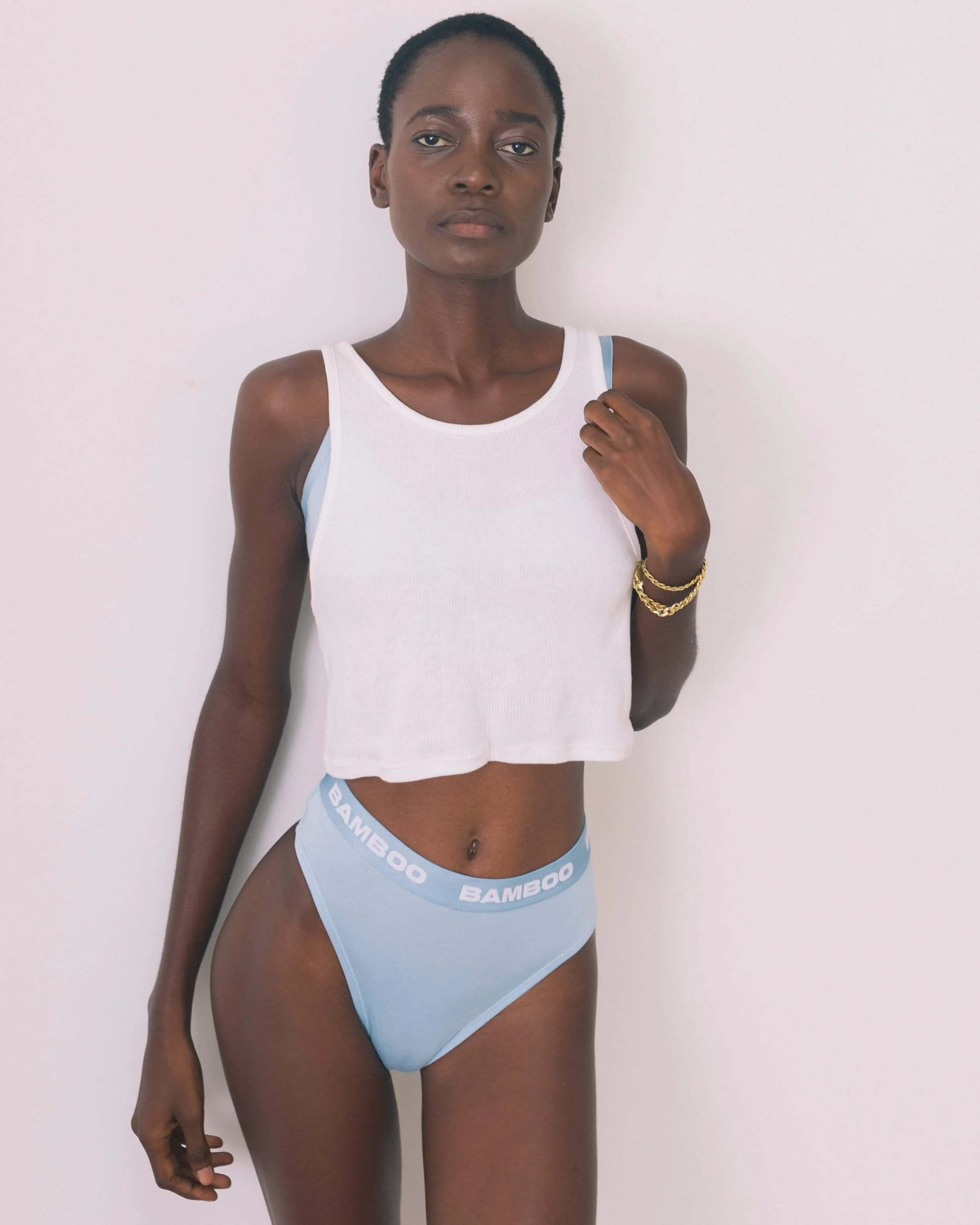 High Cut Bikini Brief Unicolor