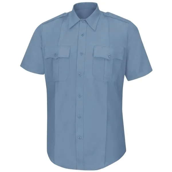 Horace Small Sentry Men's Short Sleeve Uniform Shirt With Zipper