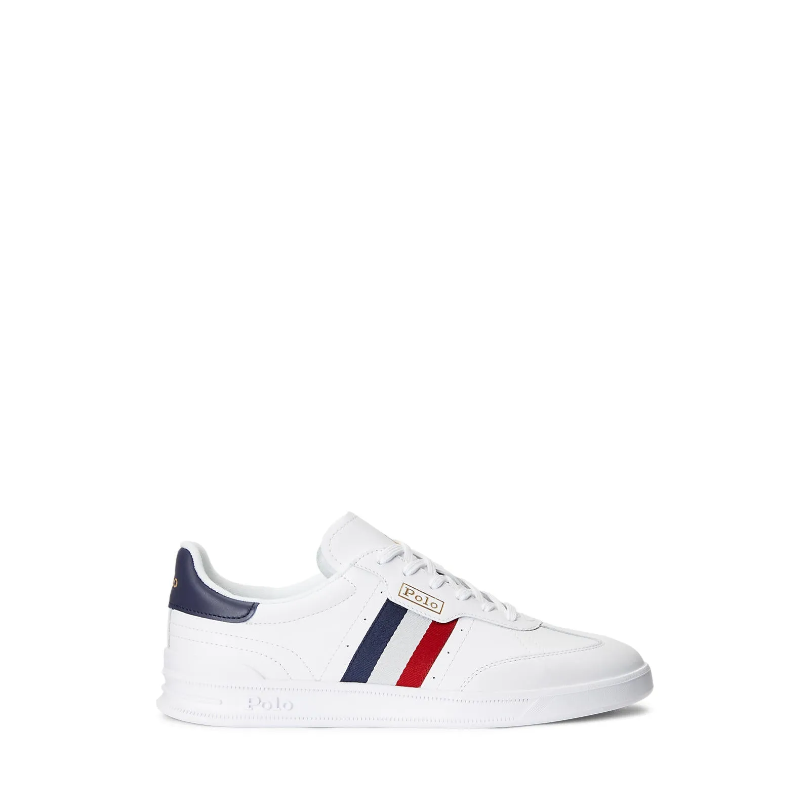 HTR Aera Sneakers - High Top Lace - White/Red/Blue