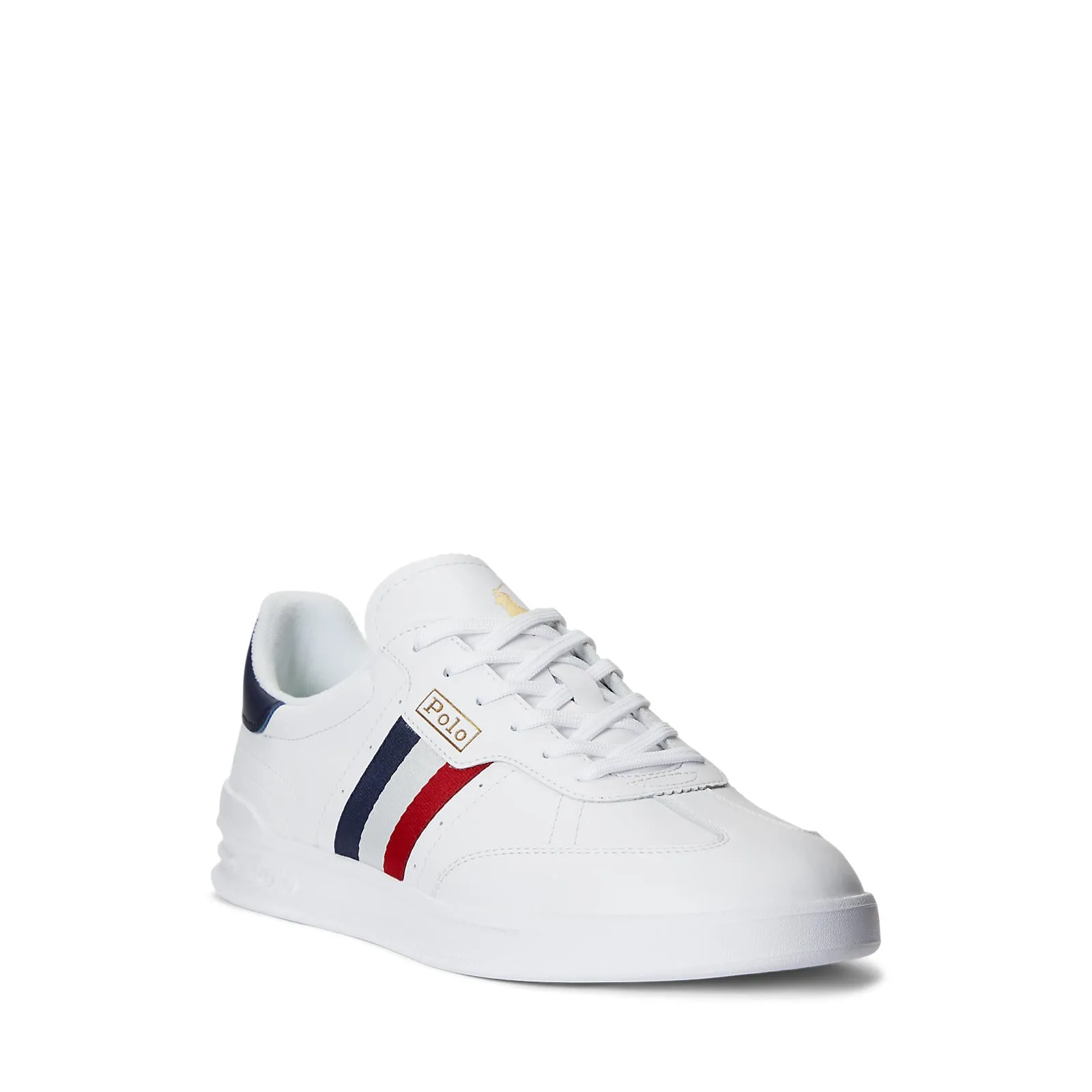 HTR Aera Sneakers - High Top Lace - White/Red/Blue