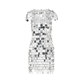 ICONIC ROUND SEQUIN MINI DRESS