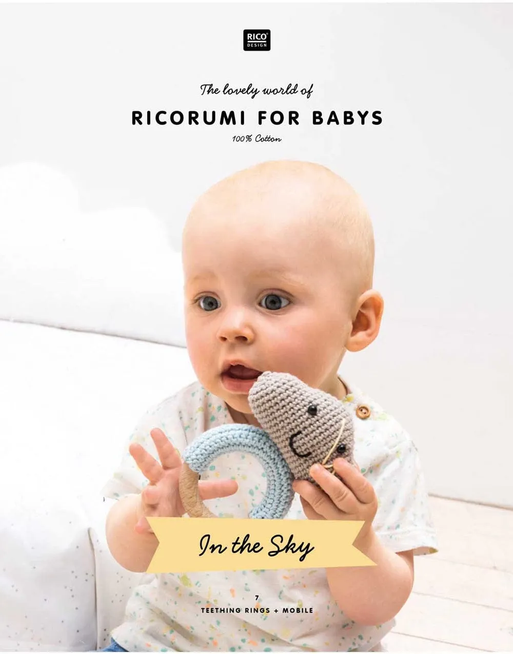 In the Sky Baby Ricorumi Pattern Book, Rico Design