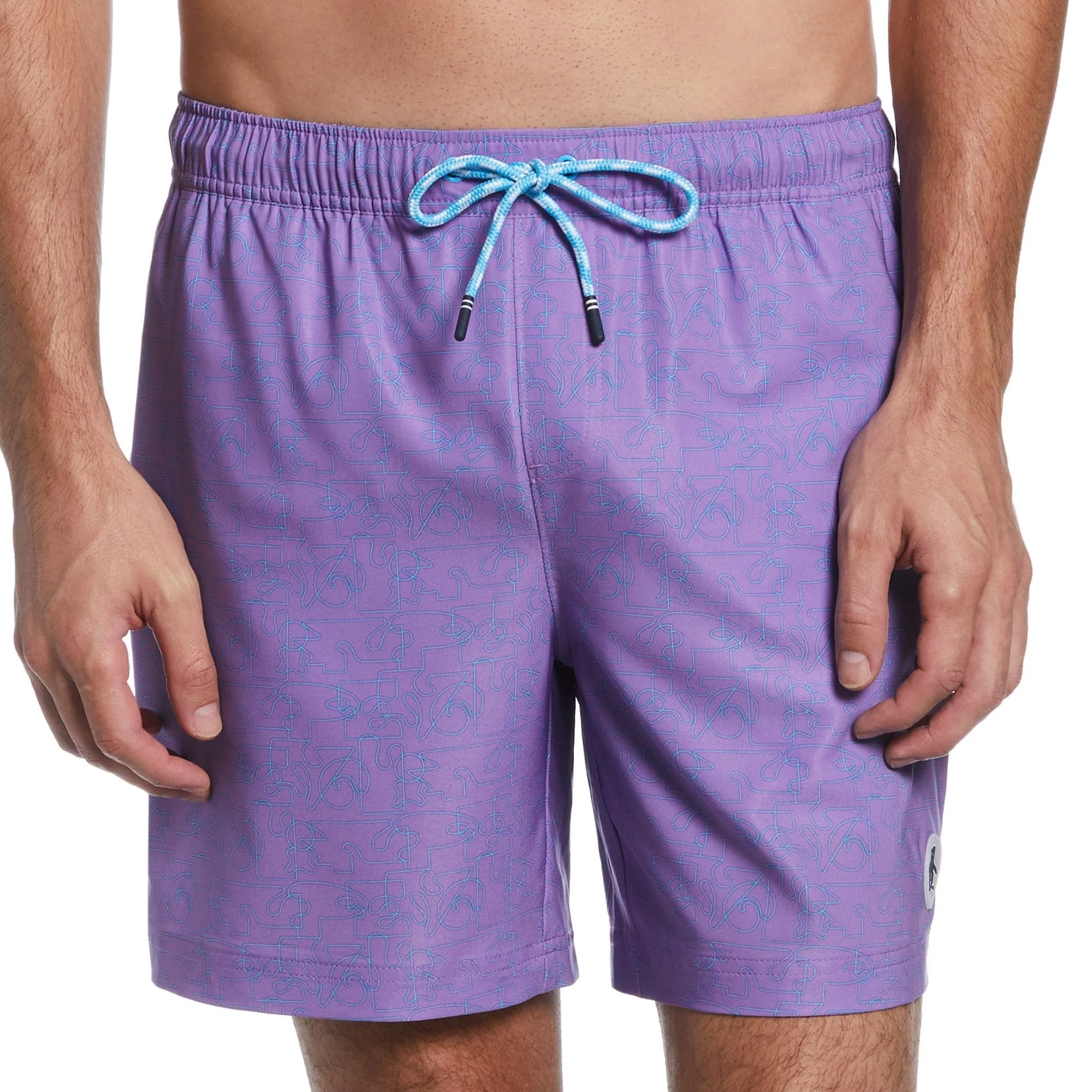 Jethro Haynes Pattern Stretch Swim Short