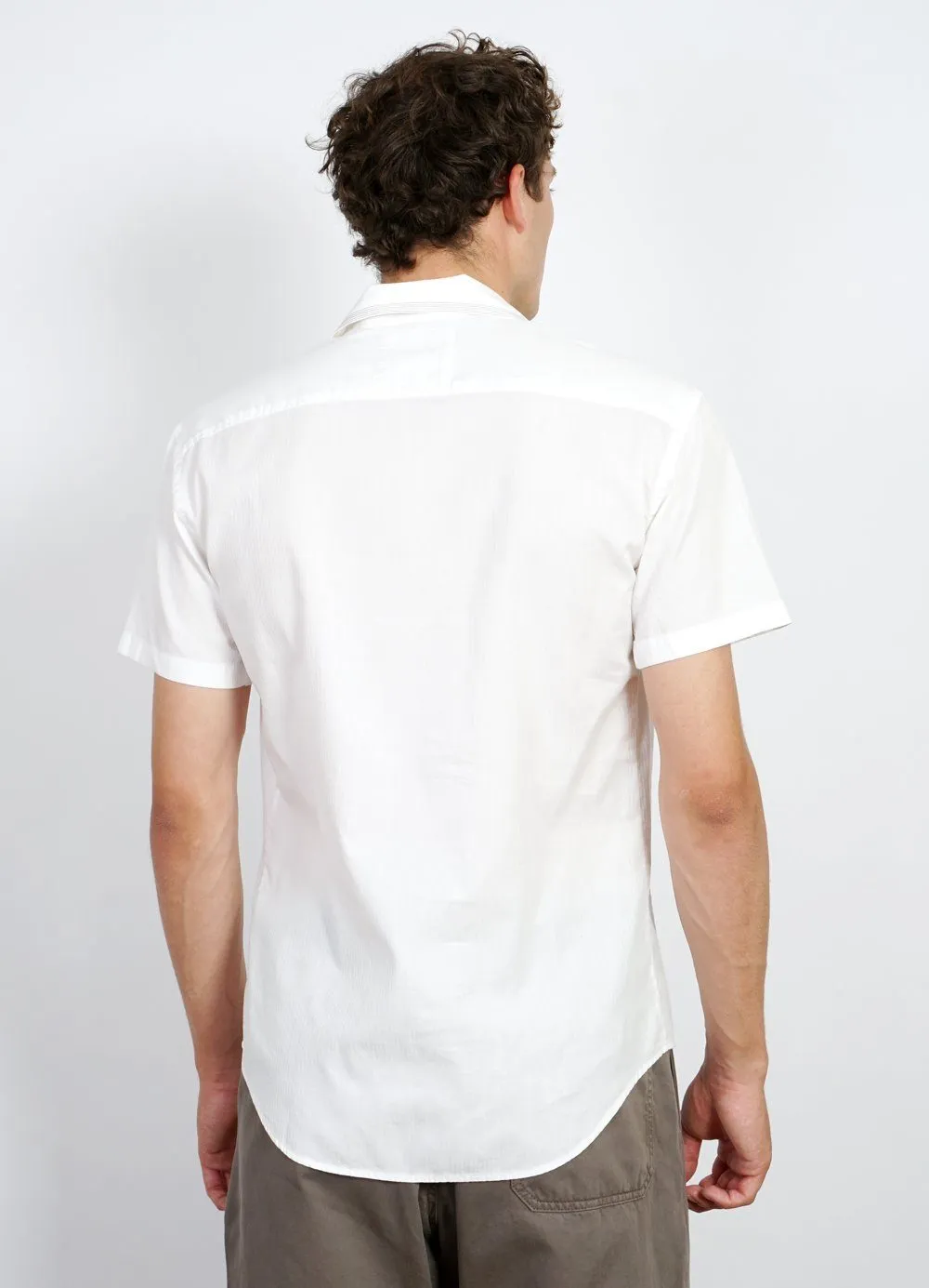 JONNY | Short Sleeve Shirt | White