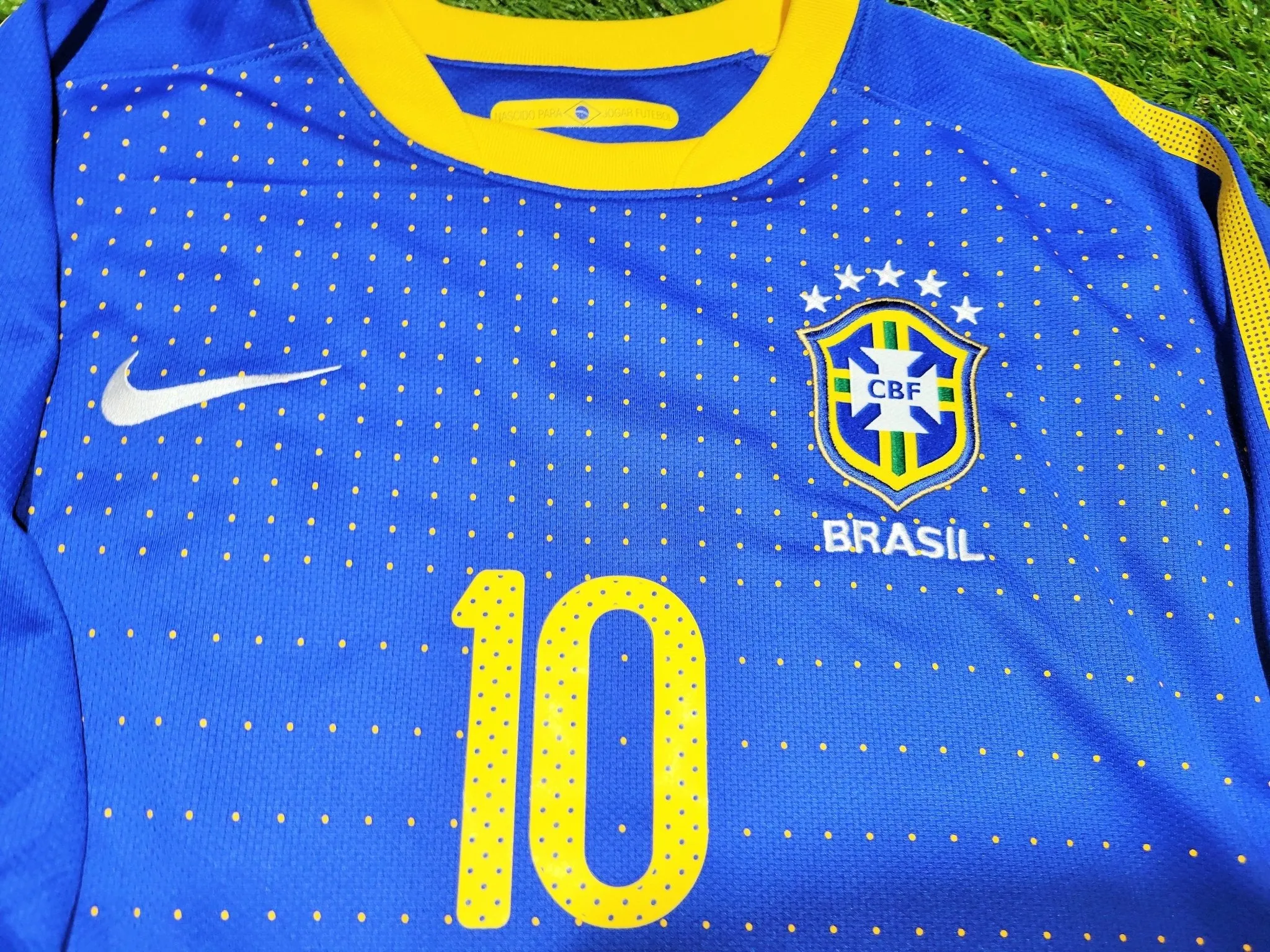 Kaka Brazil 2010 WORLD CUP Away Nike Soccer Jersey Shirt Camiseta XL SKU# 369251-493