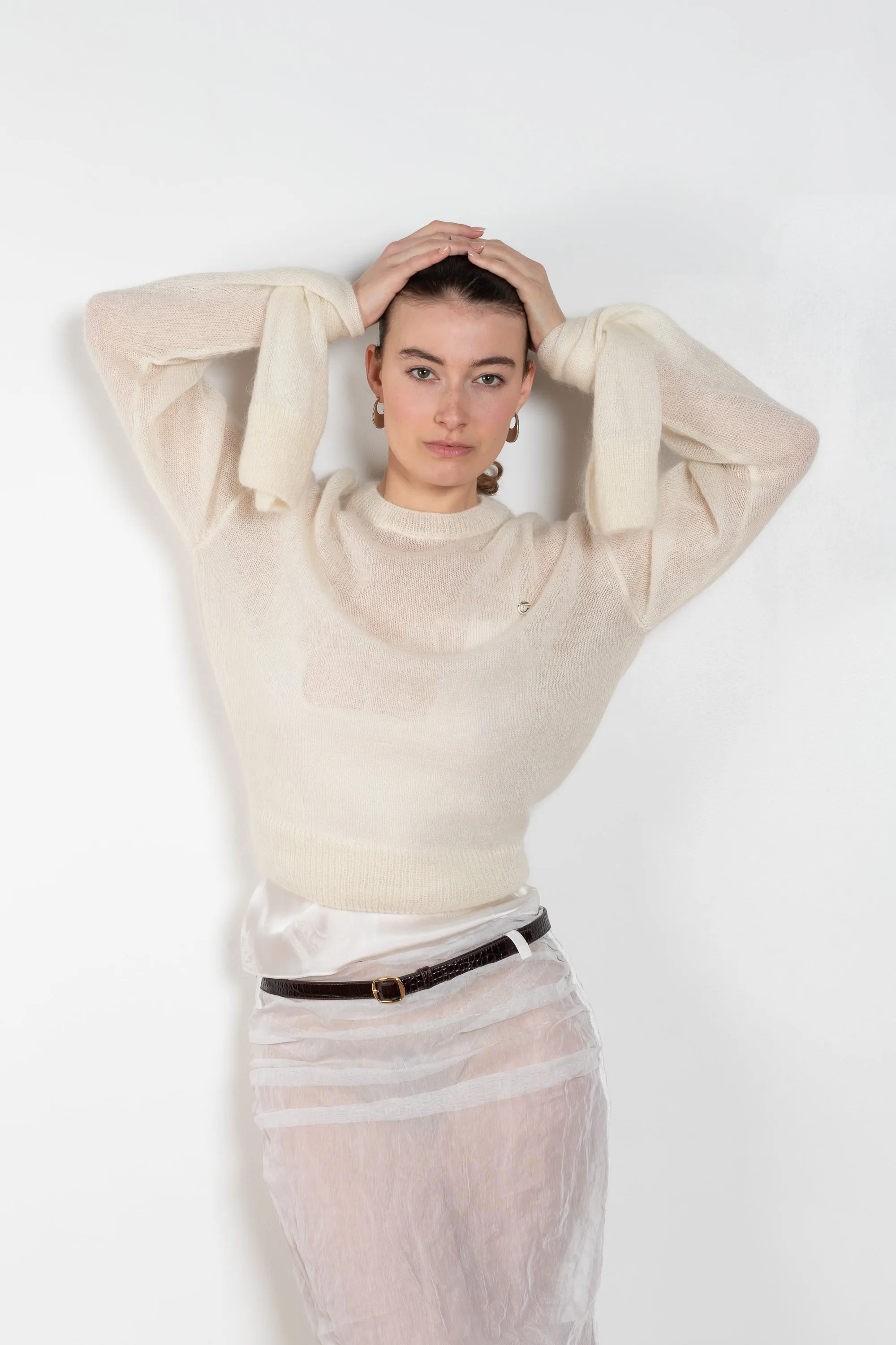 Knotted Sleeve Jumper