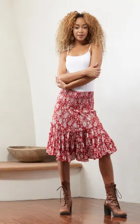 Lola Skirt, Mini, Desert Rose