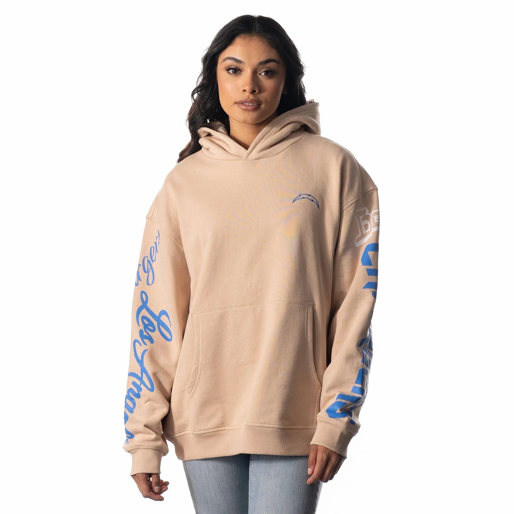 Los Angeles Chargers Graphic Hoodie - Cream