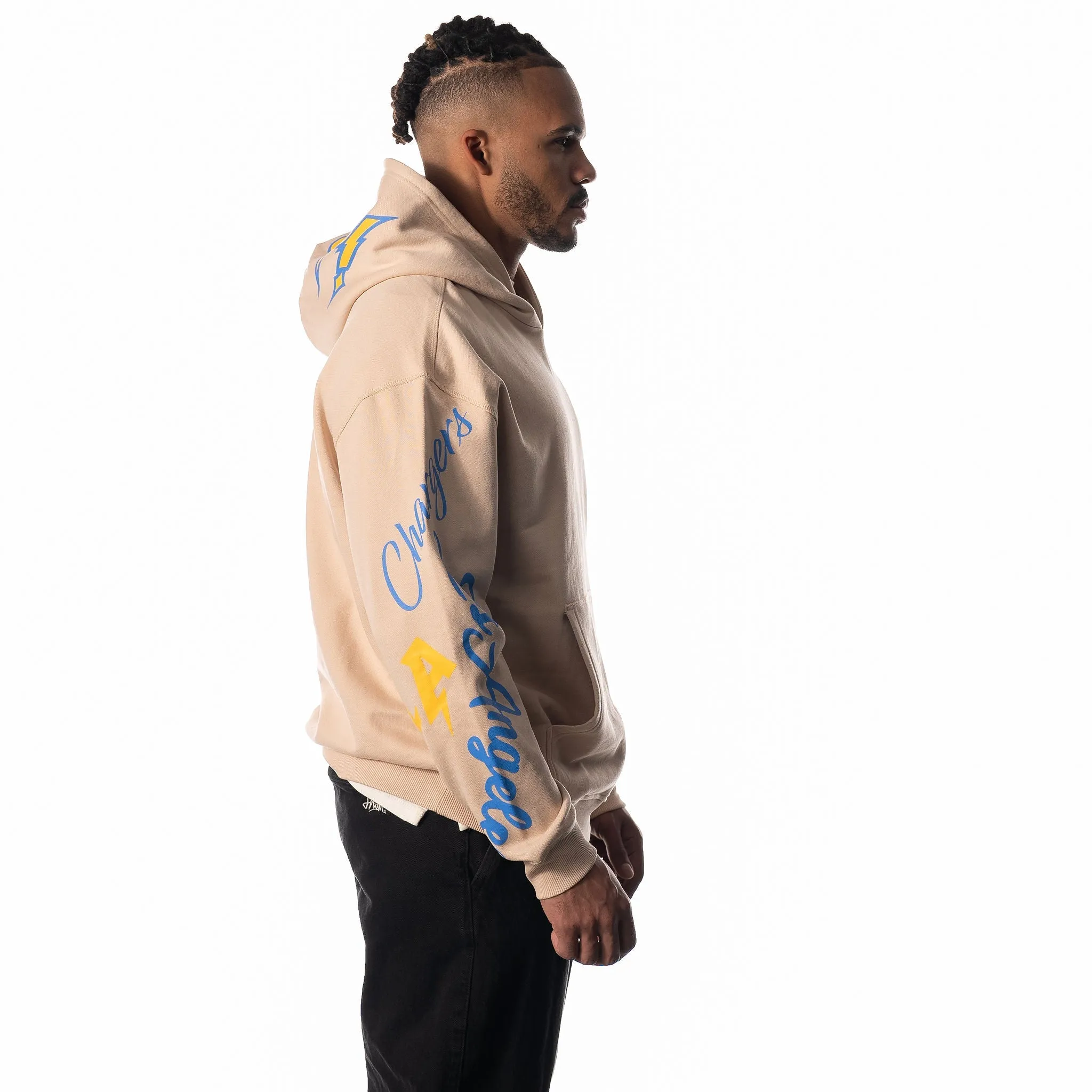 Los Angeles Chargers Graphic Hoodie - Cream