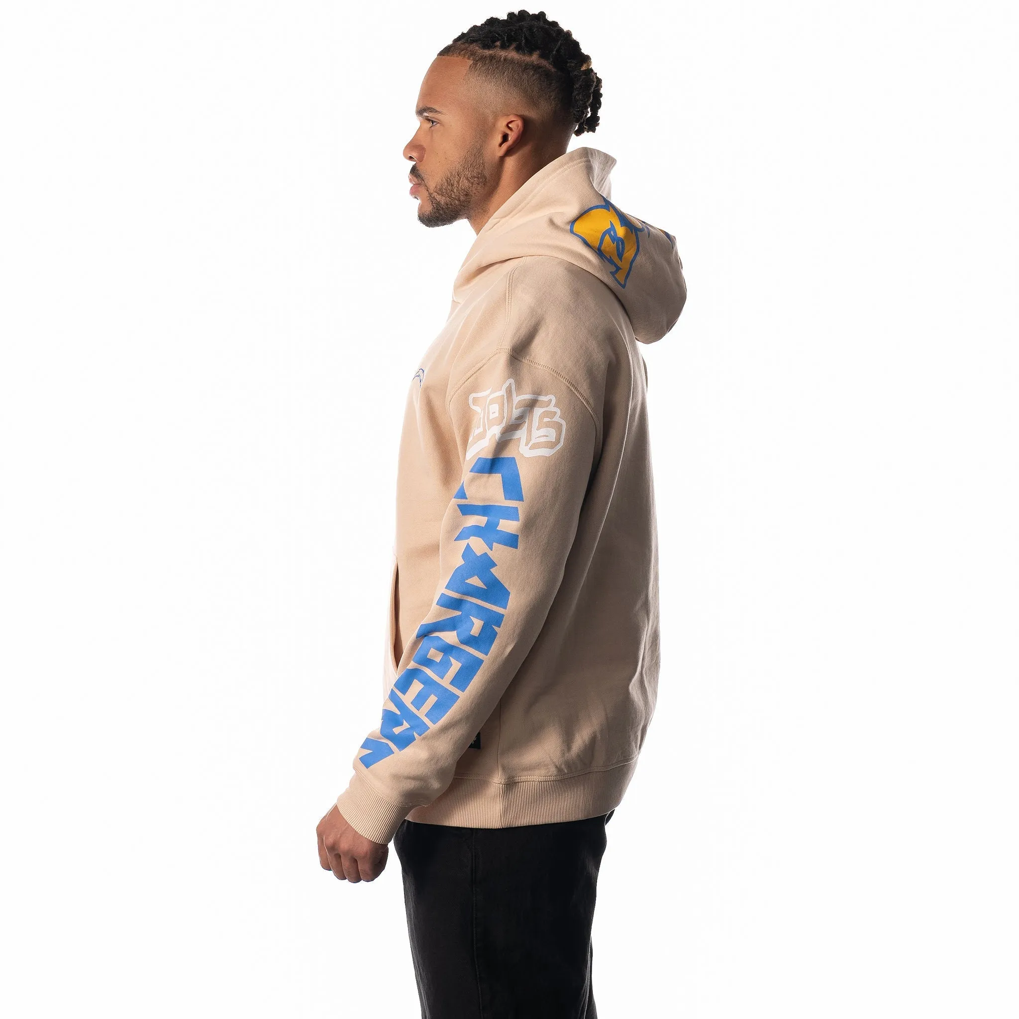 Los Angeles Chargers Graphic Hoodie - Cream