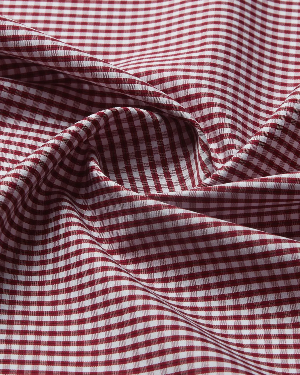 Luthai Checked Shirt - Maroon