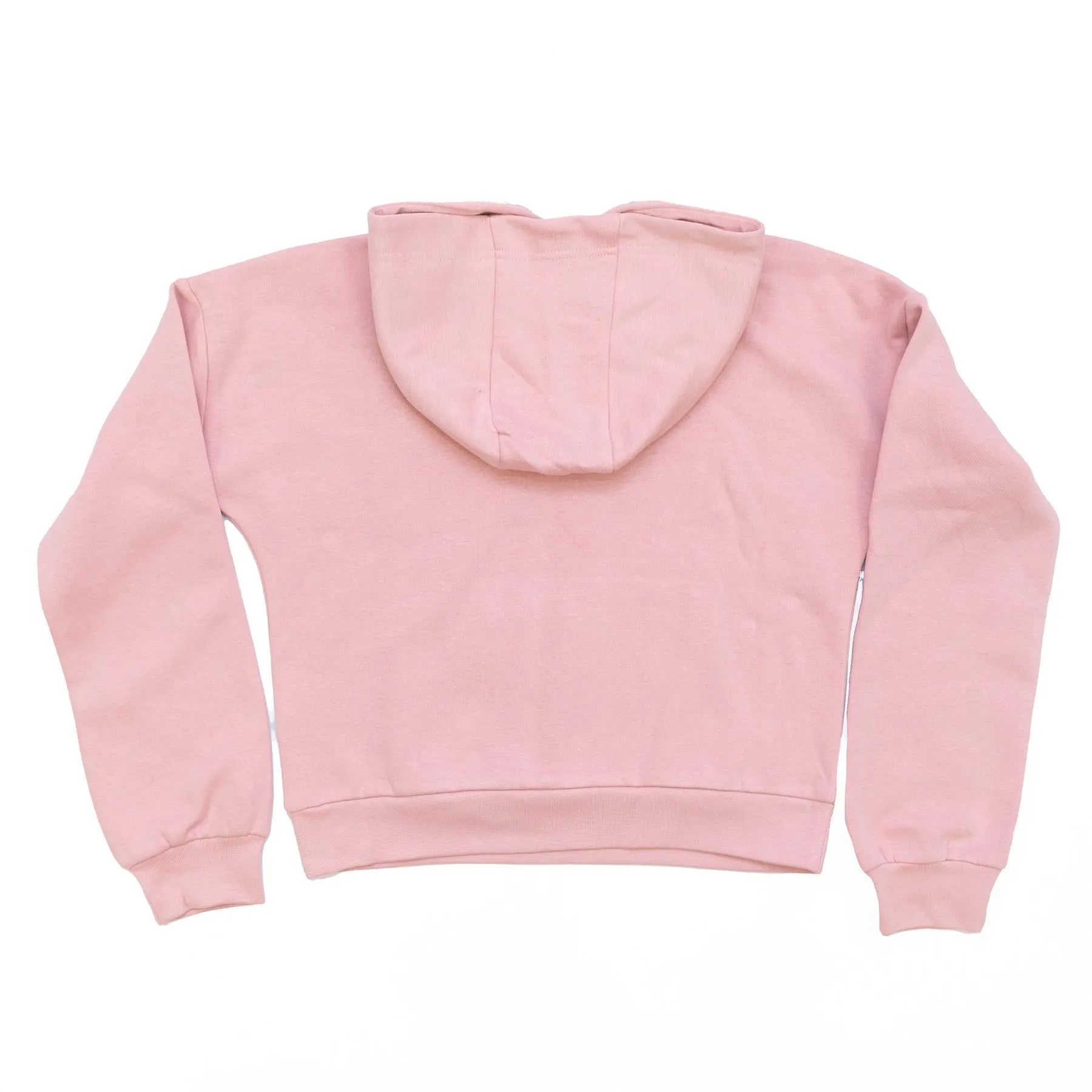 Lyle & Scott Girls Sweat Long Sleeve Pink Hoodie with Front Pocket