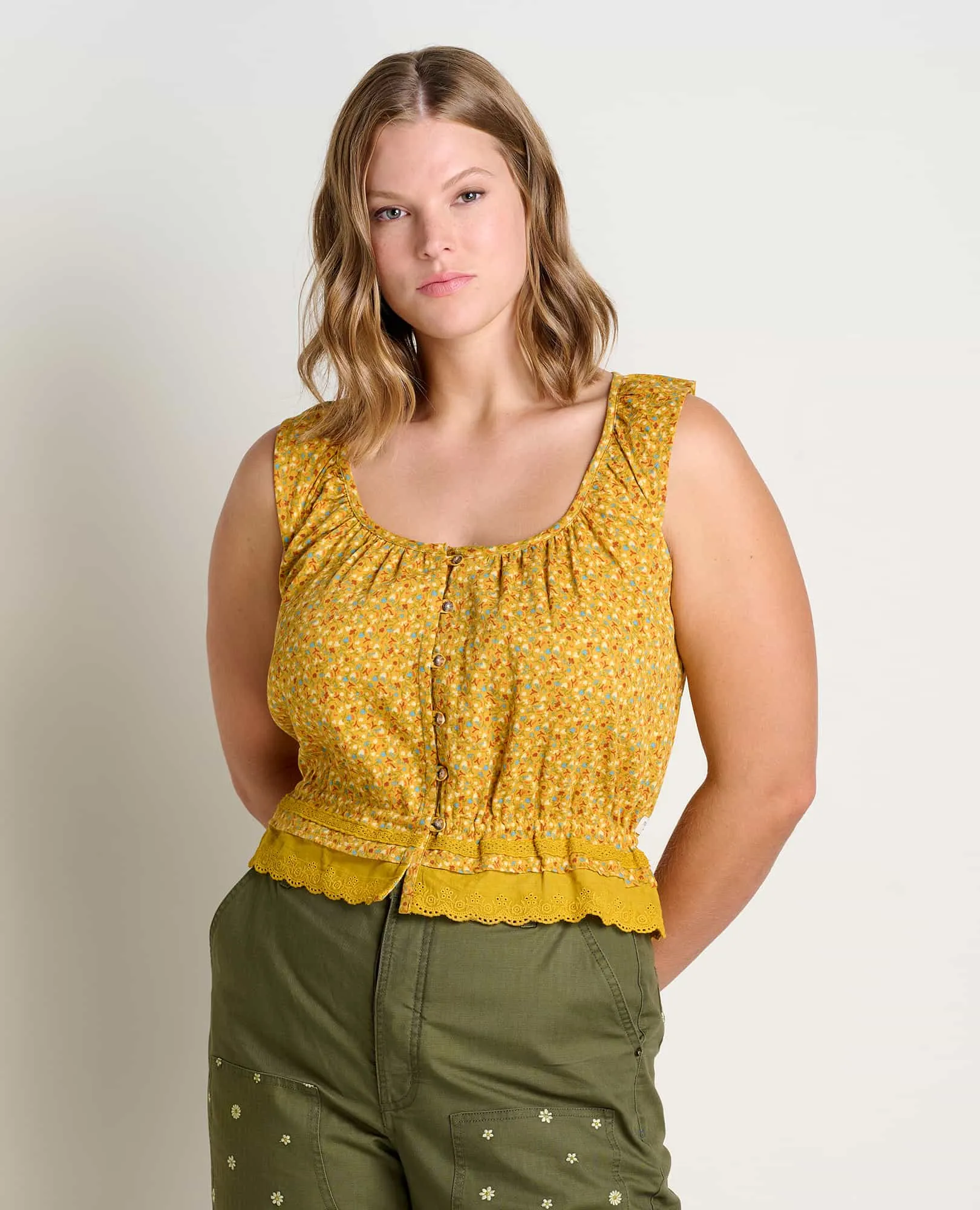 Manzana Ruffle Tank